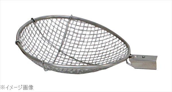 18-8(ステンレス) すくい網 抗菌 角柄用 ナス型 平織 KEN28H 特大拍卖