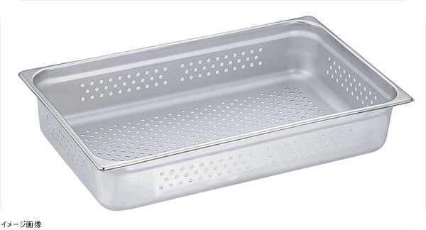 DO-EN(18-8ステン)ガストロノーム穴明パン 2/1 40mm 821.40PS拍卖