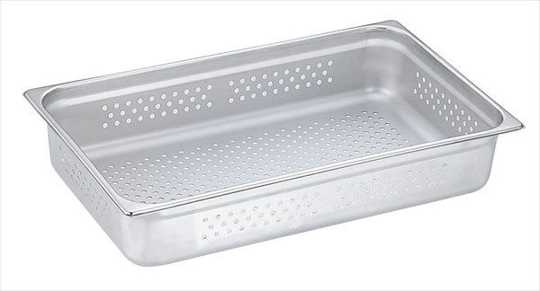 ドンナム 18-8 穴明ホテルパン 2/3 深さ65mm (AHTA108)拍卖