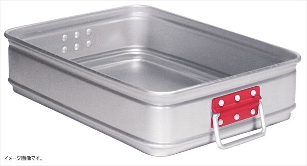 AKAO(アカオ) アルミ カラーハンドル番重 大 110 赤 ABVB301拍卖