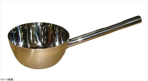 18-8 長柄付ひしゃく三角グリップ 18cm(1.96L)柄長25cm拍卖