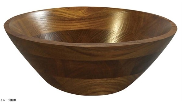 La-Luz (ラ・ルース) けやき サラダボール φ255 縁角タイプ 130021拍卖