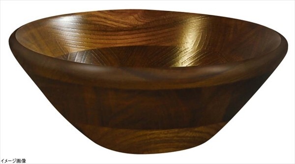 La-Luz (ラ・ルース) けやき サラダボール φ200 縁丸タイプ 130028拍卖