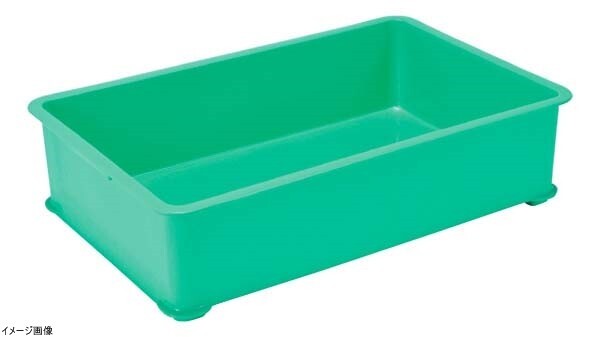 EBM PPカラー番重 B型 大 グリーン(サンコー製)拍卖