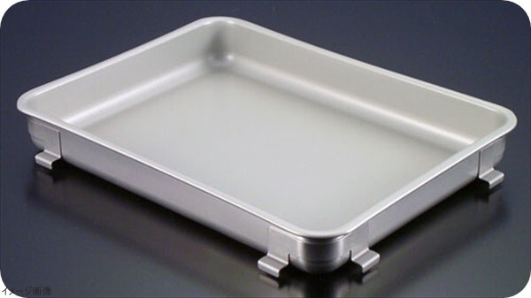 IKD(18-8ステン)抗菌フッ素加工生鮮バット 8枚取拍卖