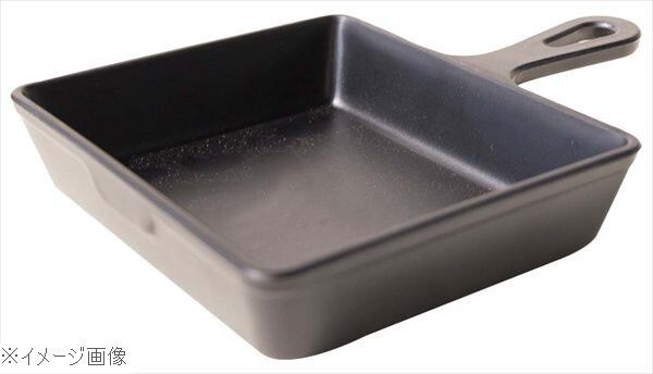 メラミン リトルシェフ ミニスクエアパン 5インチ 520105BK ブラック拍卖