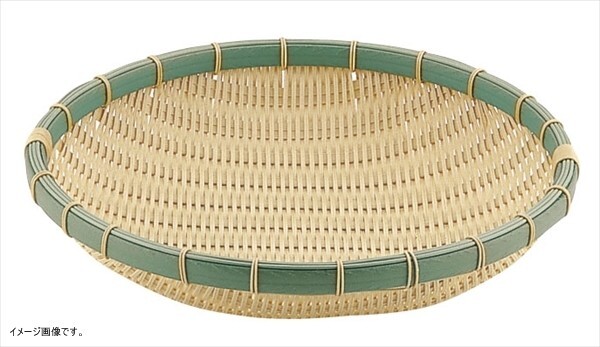 PP竹 丸型 深ざる 40型 RB-400-BB 6876an拍卖