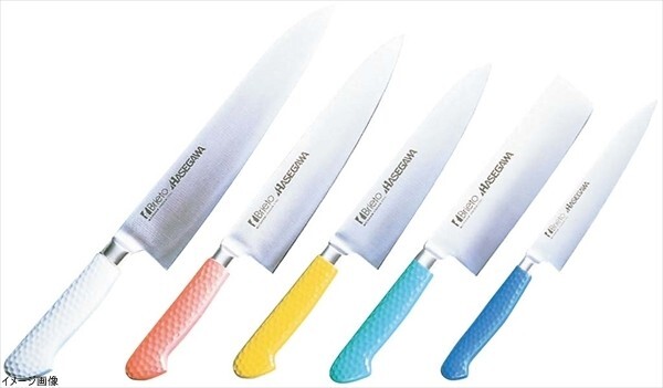 ハセガワ 抗菌カラー庖丁 ペティーナイフ 15cm ブラウン MPK-150拍卖
