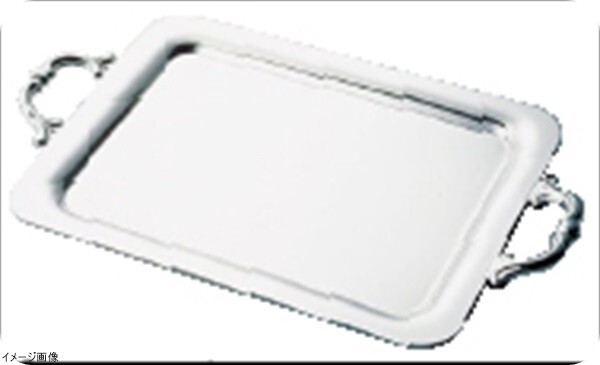 SW(18-8ステン)プレーン角盆 14インチ (手無)拍卖