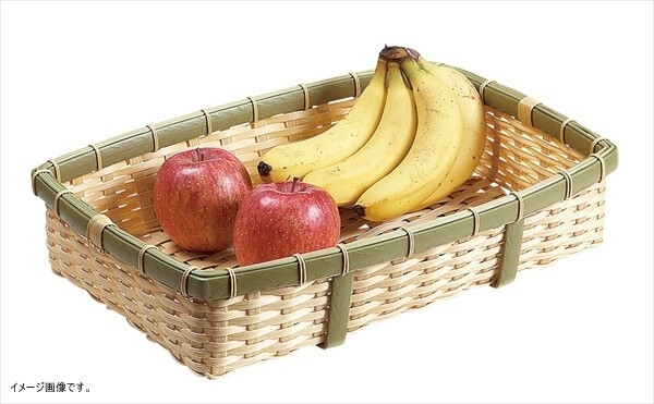 ディスプレイ バスケット かご 樹脂 トレー トレイ 角 長 深型 食洗機 対応 竹 30号 (約30×30×6cm) 91-056D拍卖