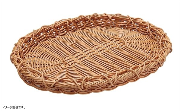 ディスプレイ バスケット かご 樹脂 トレー トレイ ベーカリー パン 食洗機 対応 60号 大 (約60×48×7cm) 91-062L拍卖