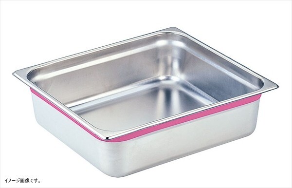 DO-EN(ドーエン) 18-8 カラーラインGNパン1/4 100mm ピンク AGS2553拍卖