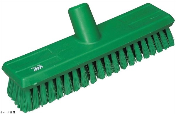 ヴァイカン デッキブラシ ハードタイプ グリーン 7041拍卖