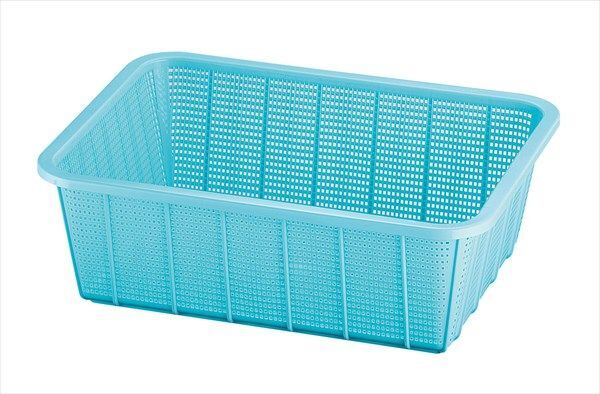 セキスイ 角籠深型 K-5442 大 ブルー (AKG234)拍卖