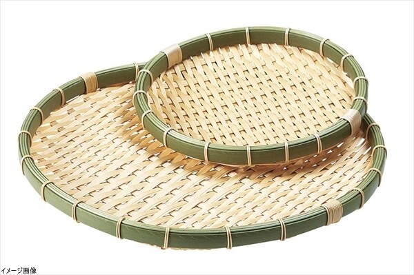 ざる 樹脂 丸ざる ザル 笊 丸 食洗機 対応 ブラウン 27cmタイプ (高さ約10cm) 91-054K拍卖