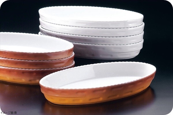 ロイヤル スタッキング 小判グラタン皿 カラー PC240-28拍卖