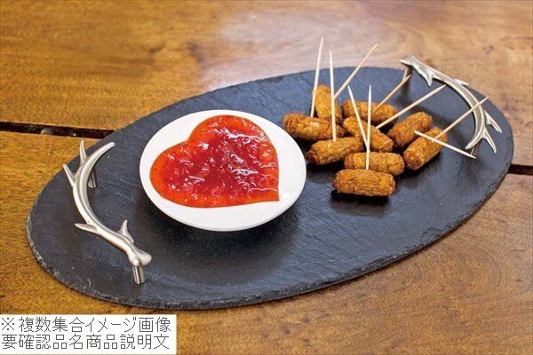 ジャストスレート サービストレー オーバル つのハンドル 410×220 ST/AO/B拍卖