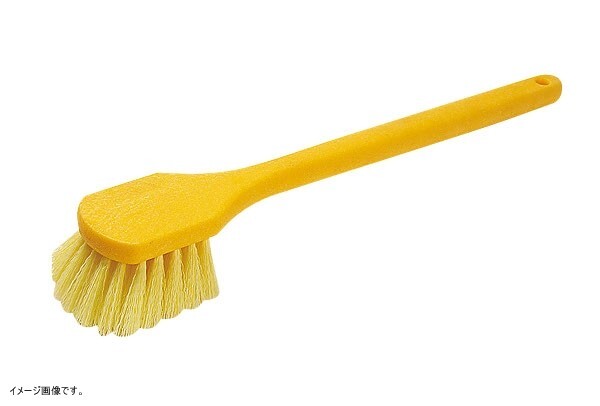 トラスト ユーティリティーブラシ6723 ロングハンドル イエロー <KTLD902>拍卖