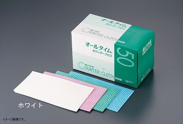 東京メディカル カウンタークロス 大判 61x61cm ホワイト 50枚入り FT150拍卖