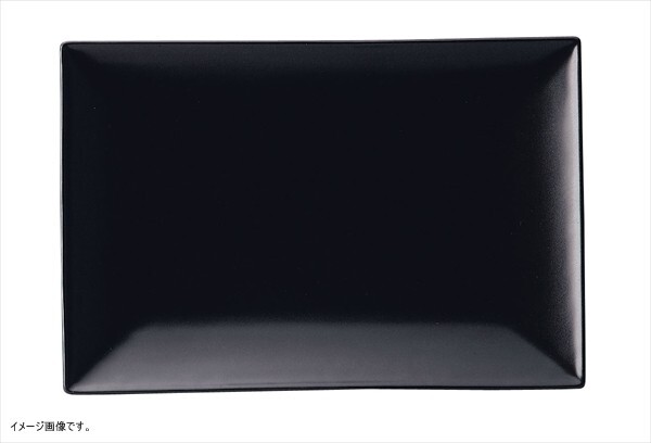 スパッツィオレクタンギュラープレート黒 (L)11インチ拍卖