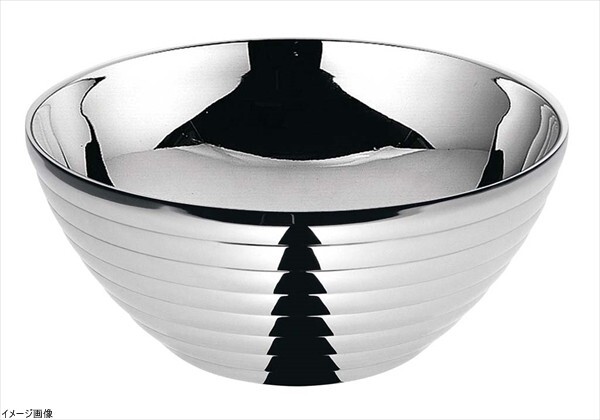 YUKIWA(ユキワ) ステンレスサラダボール/ライン(ダブル) 二重中空構造 12cm PSLL501拍卖