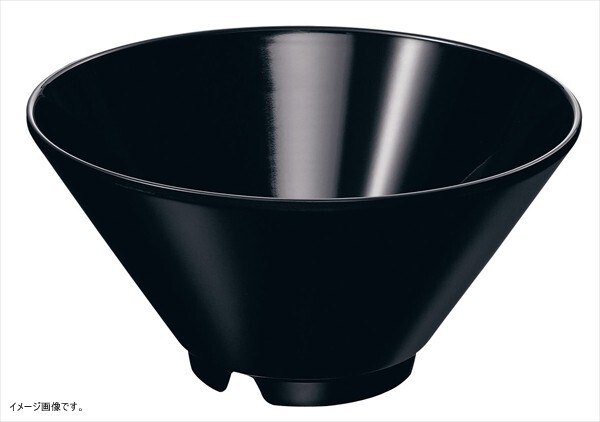 台和 業務用 メラミン食器 19cm ヌードルボール 黒 SS-920-BK拍卖