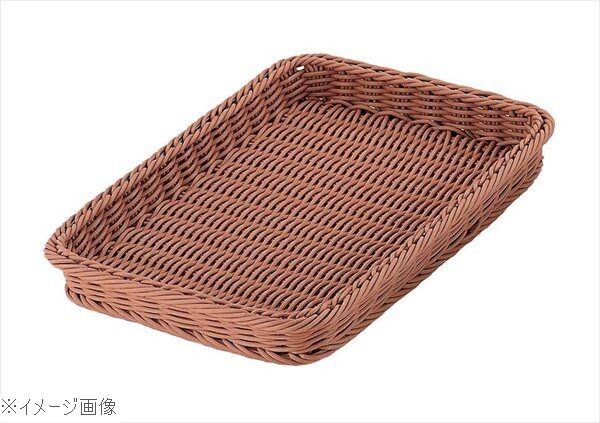 PPラタン ベーカリーバスケット 36型 ブラウン CO-708-BR拍卖