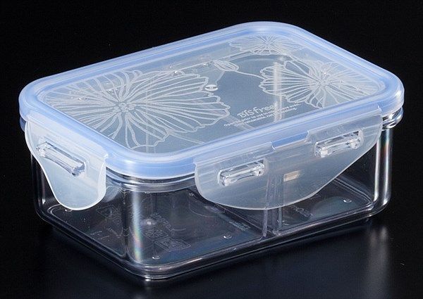 L&L ビスフリーコンテナ 仕切付 2仕切 LBF806C (ALL0801)拍卖