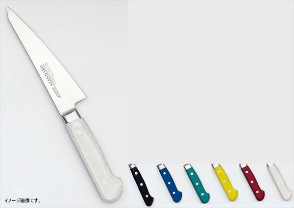 堺實光STD抗菌PC骨スキ東(片刃) 15cm緑56058拍卖