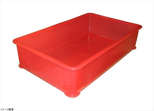 EBM PP半透明カラー番重 A型 特大 レッド(サンコー製)拍卖