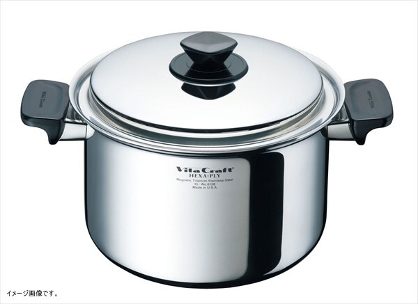 ビタクラフト 深型 両手 鍋 ヘキサプライ 4.0L 6125拍卖