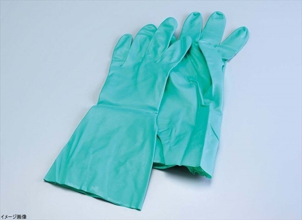 ダンロップ B-121 ニトリルゴム中厚手 裏毛付 L グリーン B121LG拍卖