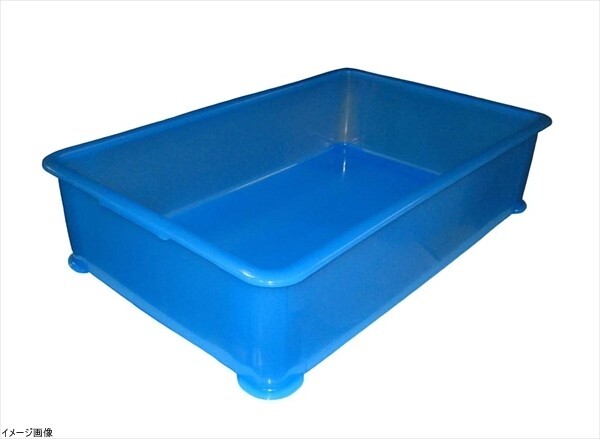EBM PP半透明カラー番重 A型 大 ブルー(サンコー製)拍卖