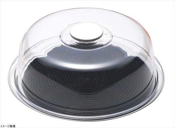 曙産業 クリア ラブリーハット 丸 ケーキ 大 ブラック MT-1191拍卖