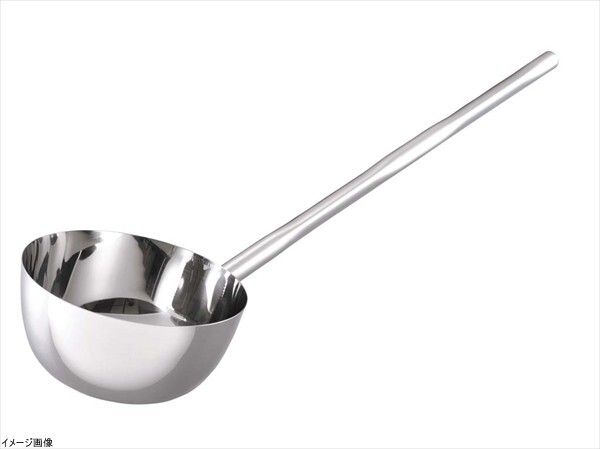 18-8 長柄付ひしゃく楕円グリップ 15cm(1.15L)柄長75cm拍卖