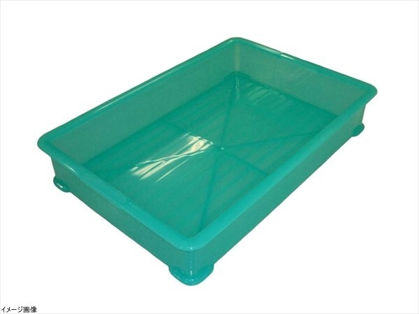 EBM PP半透明カラー番重 A型 小 グリーン(サンコー製)拍卖
