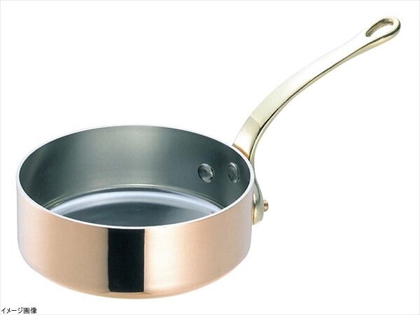 和田助製作所 銅 極厚鍋 浅型 真鍮柄 21cm 3444-0211拍卖