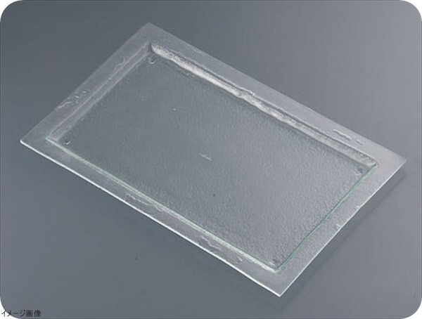 タイガーグラス レクタンギュラープレート 061-192-11 クリア拍卖