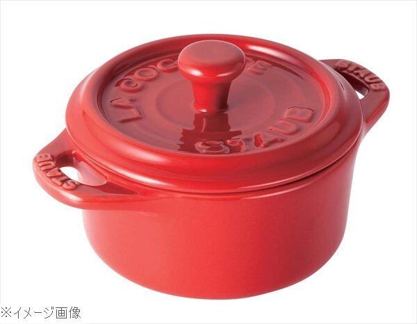 ストウブ セラミック ミニラウンドココット チェリー 40510-785拍卖