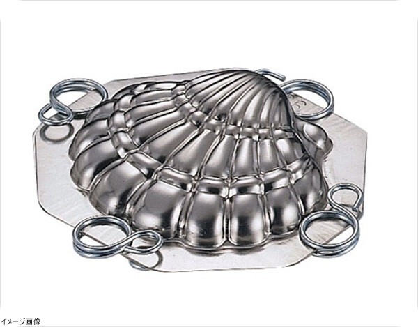 マトファ メタルチョコレートモルド シェル・両面75788 14cm拍卖