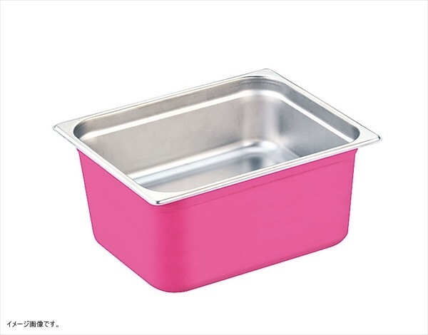 DO-EN(ドーエン) 18-8 カラーGNパン1/1 100mm ピンク AGS2601拍卖