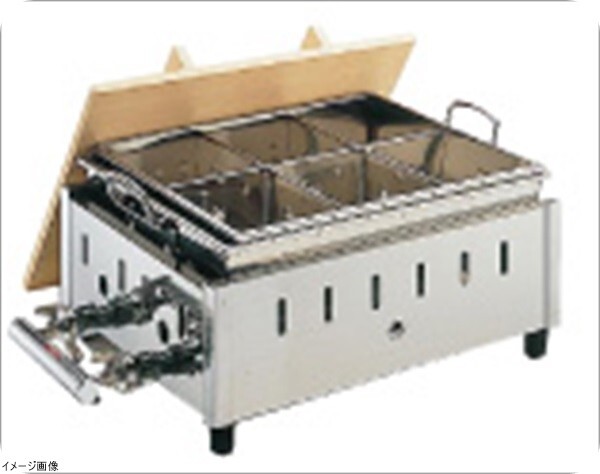 (18-8ステン)湯煎式おでん鍋 OY-15 尺5寸 LPガス拍卖