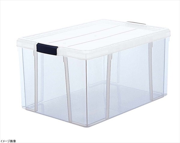 リス『ロック蓋の付いたクリアボックス』 W&W NEWソフィアボックスS-04 クリア拍卖