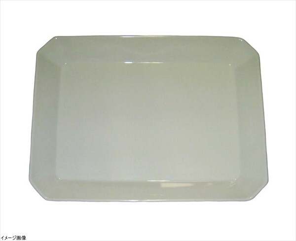 メラミン ロイヤルバット 415×315 アイボリー T-01拍卖