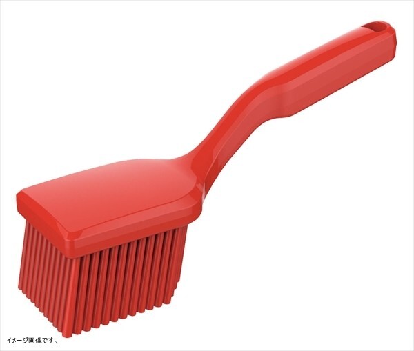 脱毛防止 ショートハンドルブラシ ハード 124333 レッド <KTLM101>拍卖