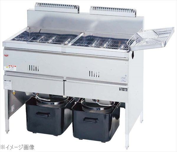 マルゼン ガスフライヤー 二槽式 MGF-30WK LP拍卖