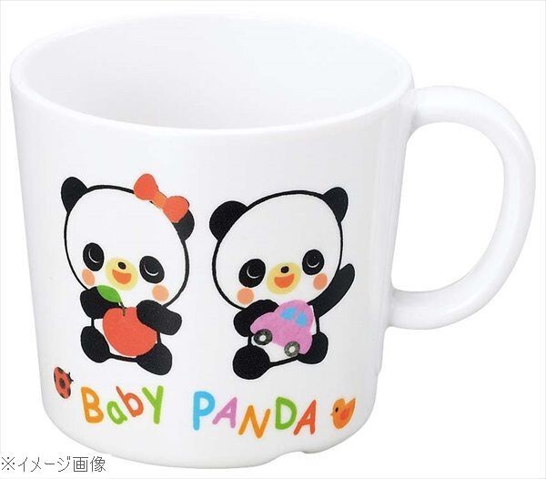 メラミン お子様食器 赤ちゃんパンダ 片手コップ(大)PA-15拍卖