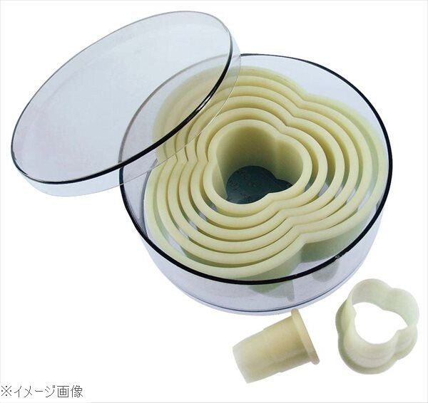 デバイヤー 樹脂製パテ抜 三ツ葉 8pcsセット 4304.70拍卖