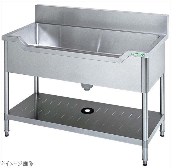 18-0(ステンレス) 舟型シンク(バックガード付)TX-F-120拍卖