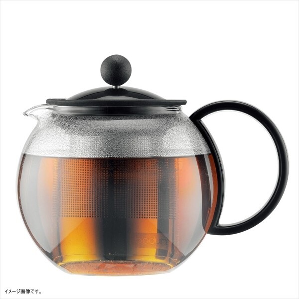 【正規品】 BODUM ボダム ASSAM ティープレス 0.5L ブラック 1812-01拍卖
